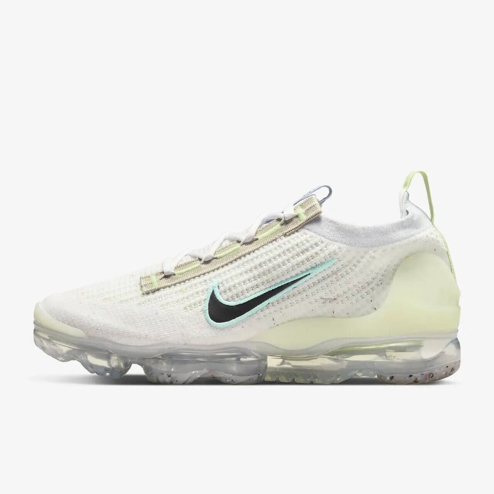 Nike Air VaporMax Flyknit 2021 “Mismatched Swoosh” DQ7633-100 Mens NEW - Picture 8 of 9